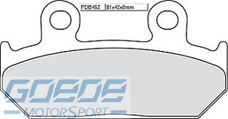 Bremsbeläge AP-Racing, 193 SF