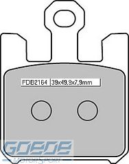 Bremsbeläge AP-Racing, 388 SF