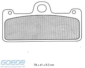 Bremsbeläge PFB 7573 Compound 07