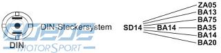 Steckdose für DIN System, BAAS SD14