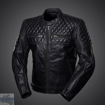 4SR Lederjacke, Scrambler Petroleum