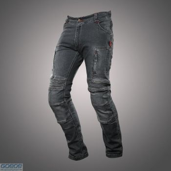 4SR Kevlar-Jeans, Club Sport grey