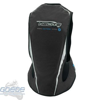 Helite Airbag Weste, E-Turtle schwarz