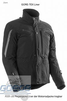 DANE Textiljacke GORE-TEX, Drakar, grau