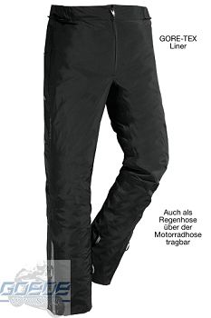 DANE Textilhose GORE-TEX, Drakar, schwarz