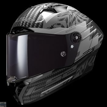 LS2 Helm, FF805 Thunder GP Aero POLAR matt black