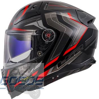 LS2 Helm, FF811 Vector 2, HPFC, Alizer, Gloss red