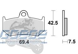 Bremsbeläge AP-Racing, 363 SR