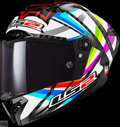 LS2 Helm, FF805 Thunder GP Aero FLASH gloss black