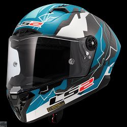 LS2 Helm, FF805 Thunder GP Aero HUERTAS gloss, Replica