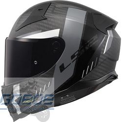 LS2 Helm, FF811 Vector 2, Carbon  Grid Matt Black Grey